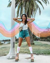 Mattel barbie and ken lot sports outfits roller skates reeboks swimsuit 1990s. Where I Get My Roller Skating Clothes Frank Vinyl Fashion Blogger