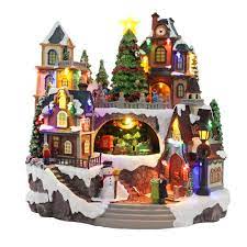 Printable gallery of our work (pdf) got questions ? China Wholesale Custom Made New Design Led Musical Resin Christmas Village Figurine Decoration With Movement Factory And Manufacturers Melody