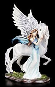 Elfen Figur Belimone Mit Pegasus Elfenfigur Fee Fairy Feen Fantasy Figur Elfen Fantasy Und Elfenfiguren
