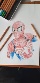 Idées tendances dessin spiderman ps4 the vegen princess. Spiderman Ps4 Coloured Pencil Bleistiftzeichnung Zeichenvorlagen Zeichnung