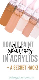 Acrylic portrait painting acrylic painting techniques acrylic paintings skin color paint skin colors the art sherpa contemporary abstract art learn how to mix 3 skin colors in acrylic paint. How To Mix Paint Colors To Make Skin Color Arxiusarquitectura