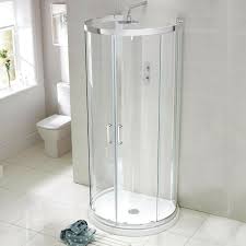 Search all products, brands and retailers of corner shower trays: D Shaped Shower Enclosure 900mm X 770mm One Wall Quadrant Shower Cubicle Jt Spas