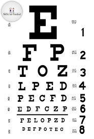 eye doctor chart for house corner preschool printable tests