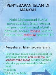 •• ꒰ maaf bila salah ꒱ ••. Penyebaran Islam Di Makkah Pptx 1