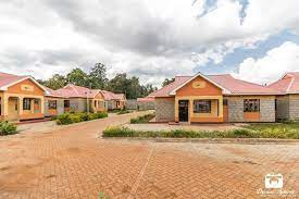 Cornerstone Estate Along Kenyatta Road Kenya Homes African House Modern Bungalow House Residential House