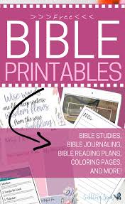 The Ultimate List Of Free Bible Printables