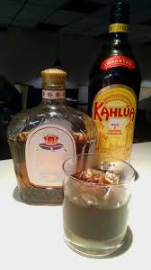 This salted caramel cream liqueur is an absolutely decadent treat and a great gift to present friends for the holidays; Royal Macchiato Crown Royal Salted Caramel And Kahlua Mixed In Equal Parts Served On The Rocks Delicious Mixed Drinks Recipes Yummy Drinks Caramel Drinks