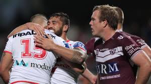 A dragons player talks anonymously the wide world of sports after police attended paul vaughn's house over the weekend to disband an illegal party reported by neighbors as a noise complaint. Nrl 2020 St George Illawarra Dragons V Manly Warringah Sea Eagles Updates Video Supercoach Scores