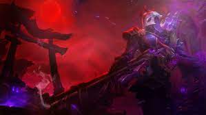 Blood moon jhin mask league of legends cosplay lol 3d print model. Hd Wallpaper Blood Moon League Of Legends Jhin Wallpaper Flare