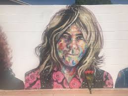 Glen Buxton Mural Drawing