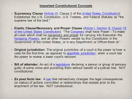 It initially found much of. Important Legal Cases Ap U S History Important Constitutional Concepts Supremacy Clause Article Vi Clause 2 Of The United States Constitution Establishes Ppt Download