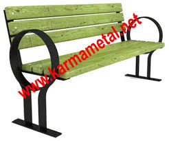 Park Bahce Oturma Banki Akilli Bank Imalati Karma Metal