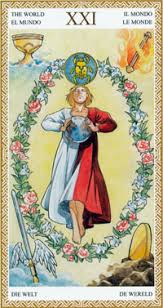 In most tarot decks, it is a female figure that has become our standard world image. The World Tarot Elements