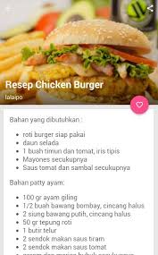 250gr of beef 40gr of bread crumbs 1. Resep Burger Terbaru For Android Apk Download