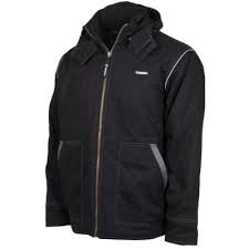 New supreme quilted liner hooded jacket fall/winter 2017 black large buy: Terra Work Jackets Coats Outerwear The Home Depot