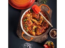 Rezept Geschmorte Hahnchenschenkel Mit Grillgemuse Und Wildreis Le Creuset Hahnchenschenkel Rezept Lebensmittel Essen Gerichte Mit Hahnchen