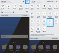 Other times, you may need to swipe down from the top of your device's screen to open the notification panel. Screen Mirroring Am Samsung Tv So Geht S