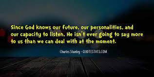 Top 29 God Knows Our Future Quotes Famous Quotes Sayings About God Knows Our Future