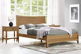 Willow Bamboo Modern Platform Bed With 2 Nightstands Bedroom Furniture Sets Modern Bedroom Furniture Furniture