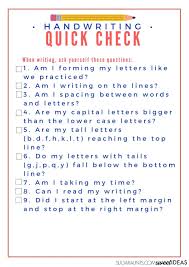 Using a puzzle to assess letters and i made sure they were all mixed up and not in alphabetical order. Handwriting Quick Check Self Assessment List The Ot Toolbox Handwriting Activities Handwriting Analysis Improve Your Handwriting