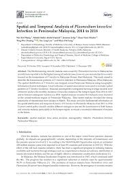 Liga super malaysia 2018), known as 2018 unifi malaysia super league (malay: Pdf Spatial And Temporal Analysis Of Plasmodium Knowlesi Infection In Peninsular Malaysia 2011 To 2018