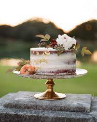 22 Unique Ideas For Your Fall Engagement Party Engagement Party Cake Wedding Cake Rustic Small Wedding Cakes