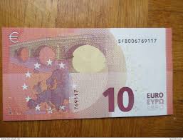 Ayrıca 1 euro kaç türk lirası olduğunu da buradan öğrenebilirsiniz. 10 Euro 10 Euro Schein Sf S002 Unc Draghi
