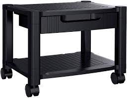 We have listed the bestquality printer stands with storage that are available online. Amazon Com Printer Stand Under Desk Printer Stand With Cable Management Storage Drawers Height Adjustable Printer Desk With 4 Wheels Lock Mechanism For Mini 3d Printer By Huanuo Office Products