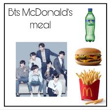 The bts x mcdonald's merch will be available on may 26th at 7pm est and may 27th at 8am kst. Bts Mcdonald S Menu Mcdonalds Sprite Movie Posters