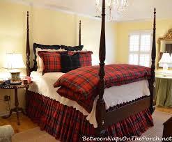 This custom bed frame with a side return allows for finger space between the wall and bedding for easier access. Behind The Scenes With The Beast Between Naps On The Porch