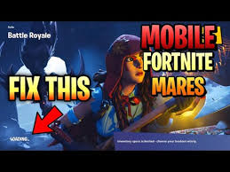 My kid is bugging me, its stuck on loading screen, what do i do? How To Fix Fortnitemares Mobile Stuck On Loading Screen V6 20 Fortnitemares Youtube