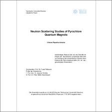 Maybe you would like to learn more about one of these? Neutron Scattering Studies Of Pyrochlore Quantum Magnets