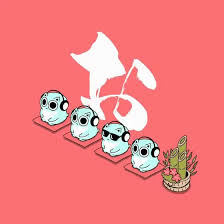 space hamster quartet おもしろ gif アニメ キュートなアート 面白い画像