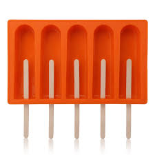 After researching dozens of popsicle molds, testing 31 this set includes four silicone molds that rest on a sturdy plastic tray. Buy Beasea 5 Capacity Silicone Popsicle Mold For Ice Cream Bar Ice Pop Handmade Soap Frozen Yogurt Diy Ice Sucker Ice Cream Maker Tray Tools Plus 50 Wooden Sticks Online At Low Prices In India Amazon In