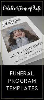 Choose from 10 printable design templates, like celebration of life posters, flyers, mockups, invitation cards, business cards, brochure,etc. Funeral Program Template For A Celebration Of Life Memorial Etsy Funeral Program Template Celebration Of Life Program Template