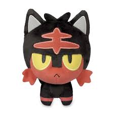 Official Litten Pokemon Dolls Plush First Partner Plush For The Fire Types Among Us Pokemon Dolls Pokemon Plush Pokemon