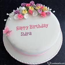 Sidra Name Picture Birthday Cake Images With Wishes Happy Birthday Wishes Cake Birthday Wishes Cake Happy Birthday Cake Images
