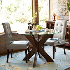 Simon X Table Base Espresso Glass Dining Room Table Glass Round Dining Table Round Dining Room Table
