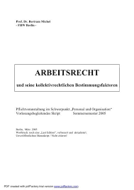 In ihrem arbeitsvertrag sind die tätigkeiten fest vermerkt. Arbeitsrecht 2005 1 Bertrammichel De