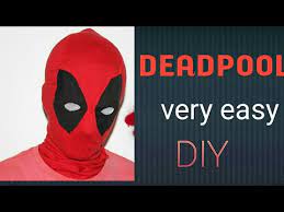 Carnival, theatrical, sports, professional, protective, military, medical, cosmetic and even emotional mask. How To Make Deadpool Mask Diy Very Easy Youtube
