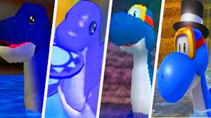 Evolution of Dorrie in Super Mario Games (1996 - 2017) - YouTube