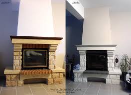Alors, les soirées au coin du feu sont les bienvenues. Repeindre Une Cheminee Ancienne Cheminee En Brique Relooking Vieille Cheminee Cheminee En Briques