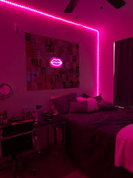 Pink Room Aesthetic Bedroom Pink Room Neon Room