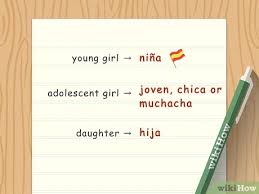 Quisiera represents the words i would like in english. 3 Ways To Say Beautiful Girl In Spanish Wikihow