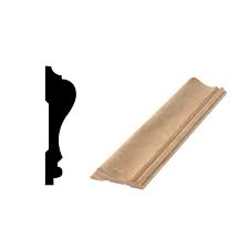 It is typically seen installed about one third the distance between the Woodgrain Millwork Wm 390 11 16 In X 2 5 8 In X 96 In Solid Pine Chair Rail Moulding 10002010 The Home Depot