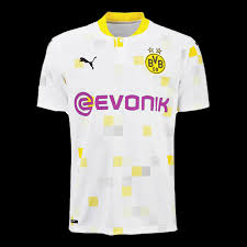 Evonik will be replaced by new sponsor 1&1 for bundesliga matches from the summer of 2020. Replica Puma Borussia Dortmund Away Soccer Jersey 2020 21