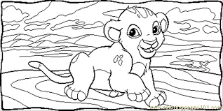 Simba, lion king online coloring page. Simba Coloring Page For Kids Free The Lion King Printable Coloring Pages Online For Kids Coloringpages101 Com Coloring Pages For Kids