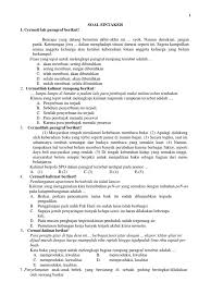 Maybe you would like to learn more about one of these? Latihan Soal Frasa Klausa Morfologi Kalimat