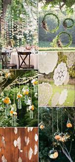 Beautiful And Stylish Wedding Hanging Decorations Elegantweddinginvites Com Blog Rustic Outdoor Wedding Wedding Decorations Outdoor Wedding