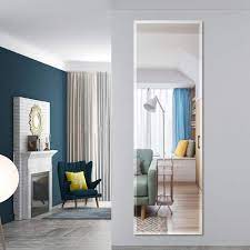 Once again, place your wall mirrors opposite windows to make your master bedroom feel much more epic. Mirrorcc Frameless Wall Mirror Full Length Mirror Dressing Mirror Bedroom Mirror Bevel Grinding Edge Stick To The Wall Vertially Or Horizontally Right Angle 59 X16 Buy Online In Botswana At Botswana Desertcart Com Productid